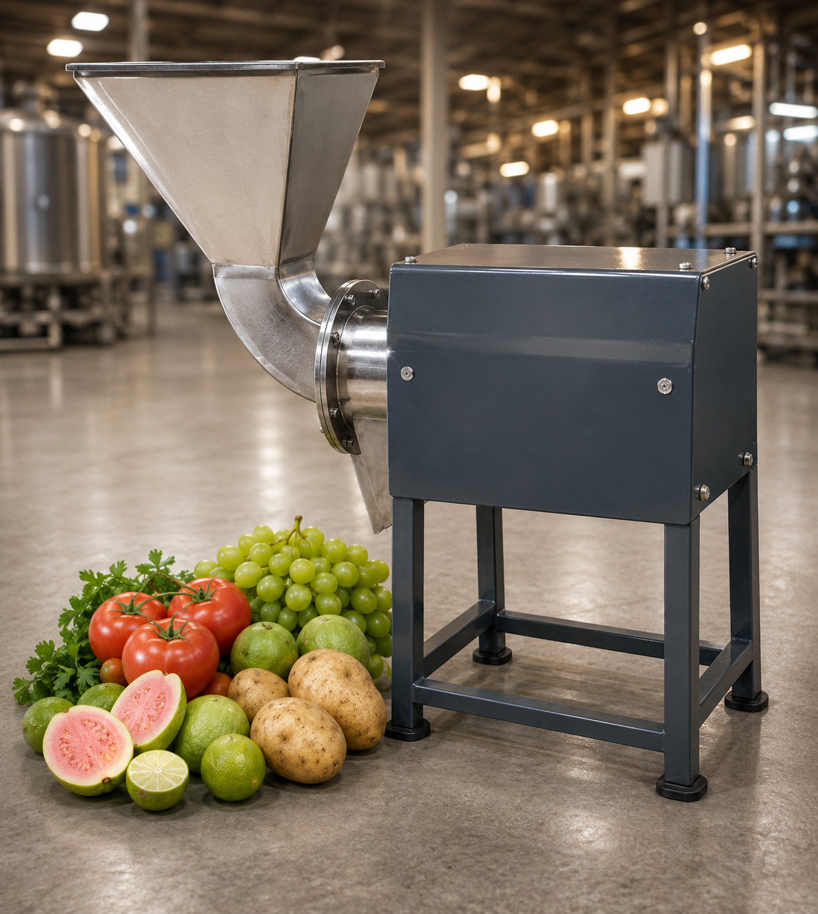 Fruits & Vegetable Crusher Machine