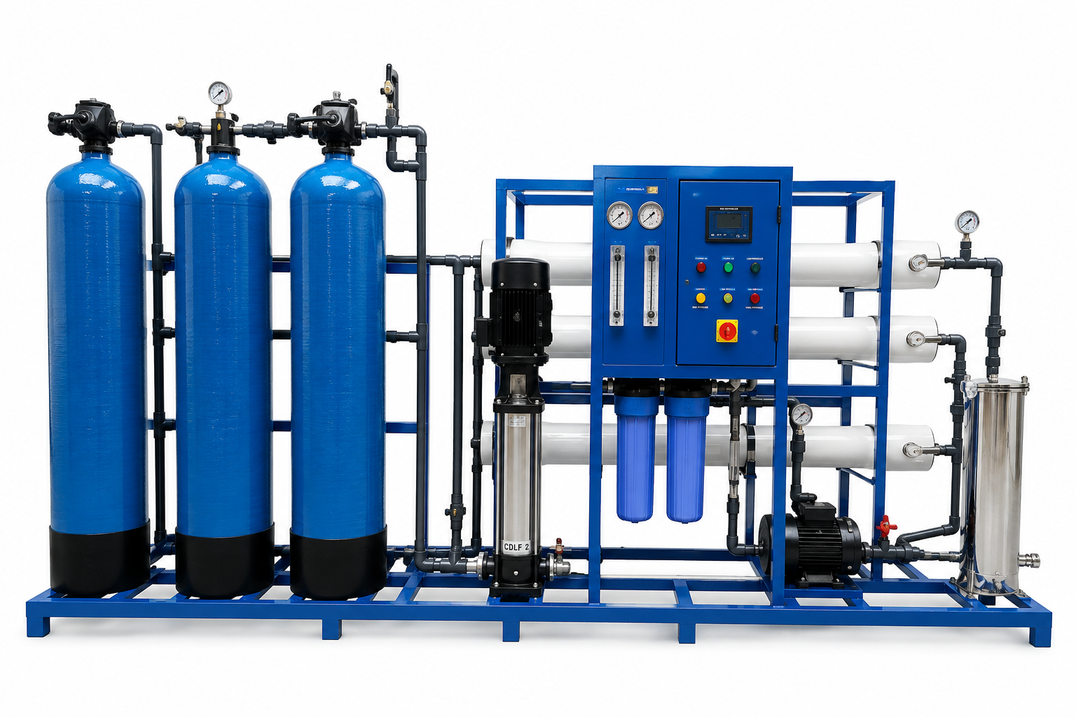 Industrial RO Water Treatment Plant